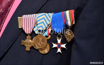 Montage Médaille Defnat Argent / PMT avec barrette et Agrafe au Choix