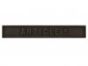 Article 5 (Agrafe ordonnance)