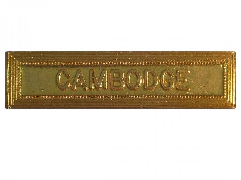 Cambodge (Agrafe ordonnance)