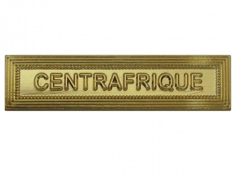 Centrafrique (Agrafe ordonnance)
