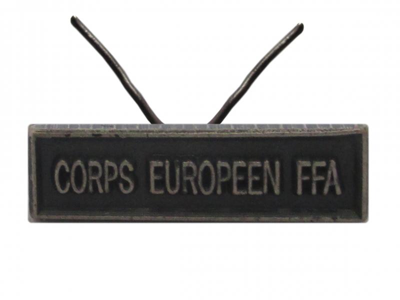 Corps Européen FFA (Agrafe réduction)