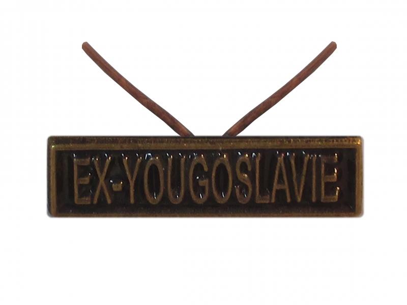 Ex. Yougoslavie (bronze Agrafe réduction))