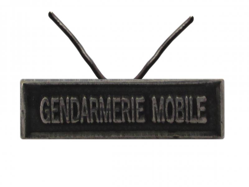 Gendarmerie Mobile (Agrafe réduction)