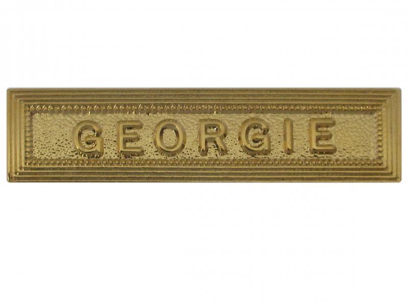 Géorgie (Agrafe ordonnance)
