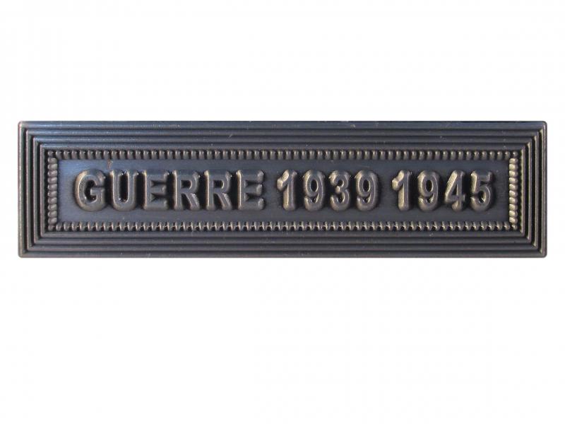 Guerre 1939-1945 (Agrafe ordonnance)
