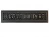 Justice Militaire (Agrafe ordonnance)