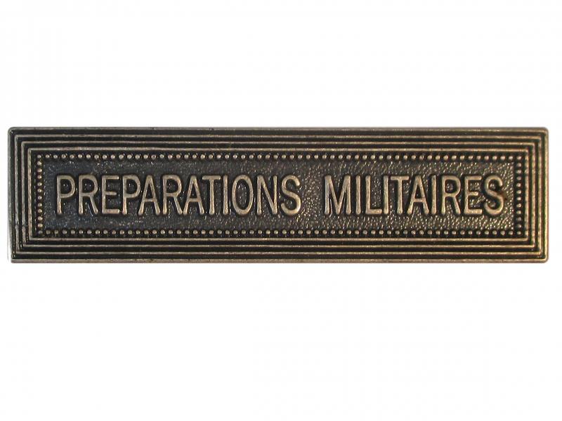 Préparation Militaire Argent (Agrafe ordonnance)