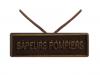 Sapeurs-Pompiers Bronze (Agrafe réduction) 