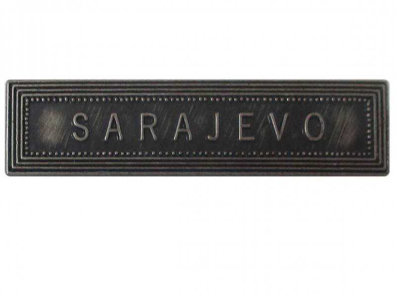 Sarajevo (Agrafe ordonnance)