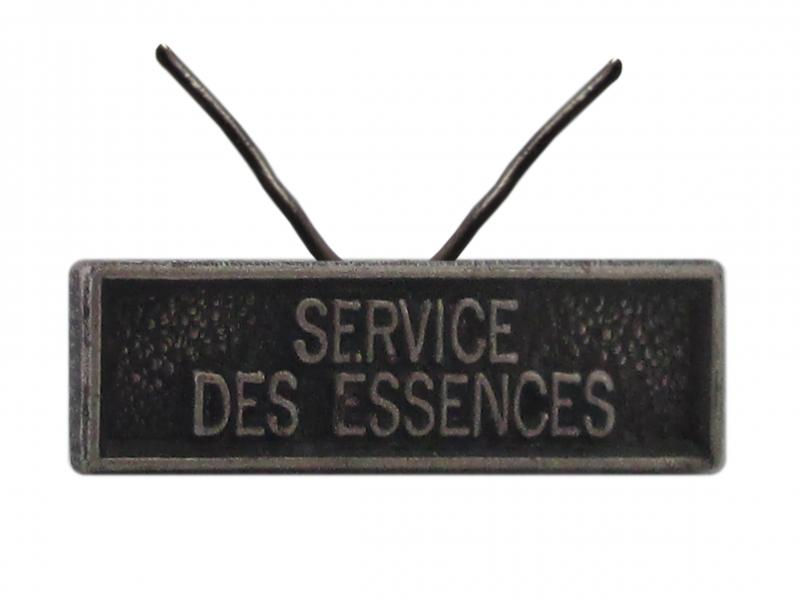 Service des Essences (Agrafe réduction)