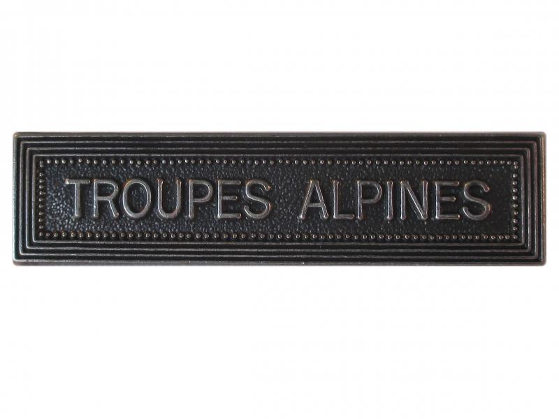 Troupes Alpines (Agrafe ordonnance)