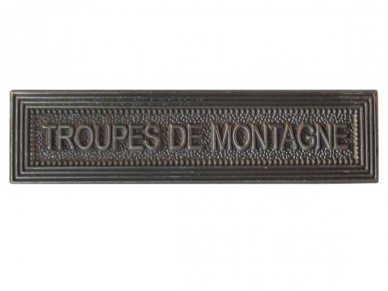 Troupes de Montagnes (Agrafe ordonnance)