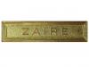 Zaïre (Agrafe ordonnance)
