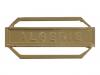 Algérie plate (Agrafe ordonnance or)