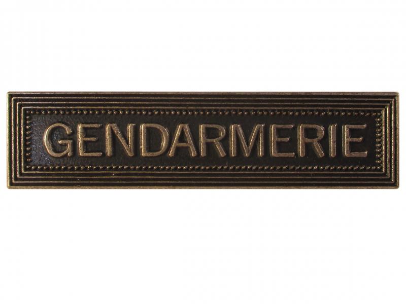Gendarmerie (Agrafe ordonnance)