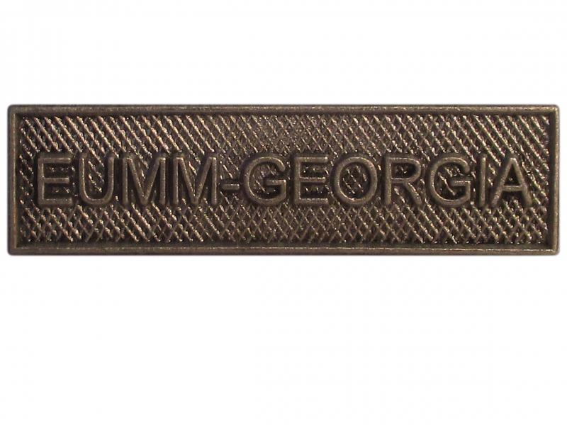 EUMM Géorgia (Agrafe ordonnance)