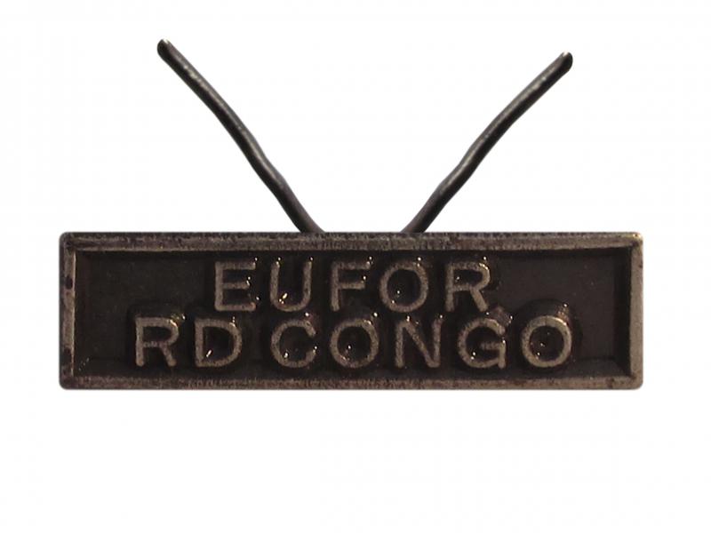 EUFOR République Démo. du Congo (Agrafe réduction)