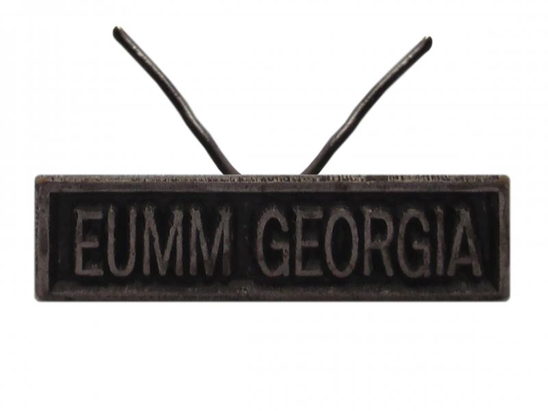 EUMM Géorgia (Agrafe réduction)