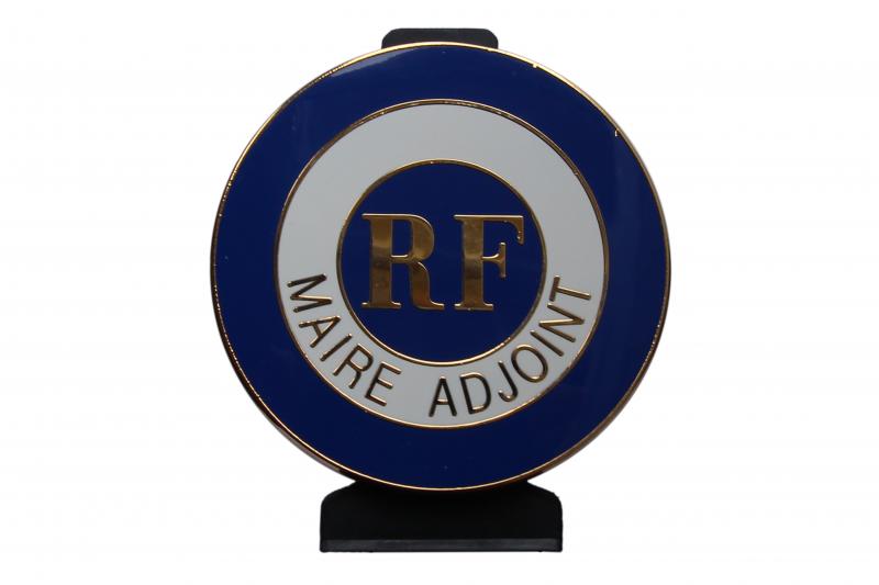 Maire Adjoint - Plaque de fonction 