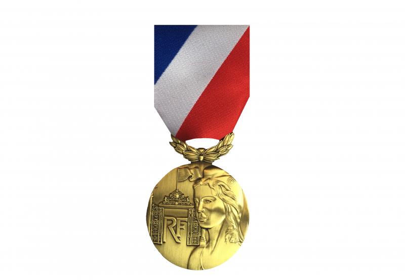 Médaille de la Sécurité Intérieure - bronze ordonnance