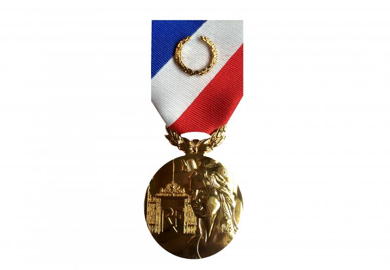 Médaille de la Sécurité Intérieure - Or ordonnance