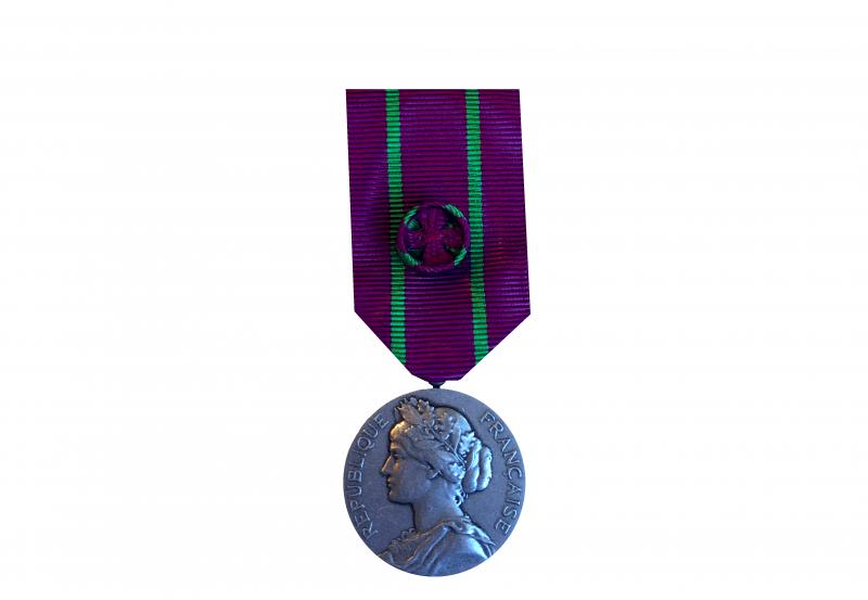Médaille d'Honneur des Services Judiciaires - Argent ordonnance