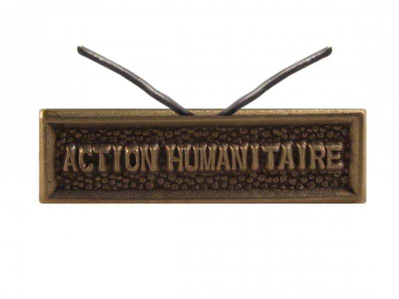 Action Humanitaire (argent agrafe réduction)