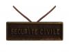 Sécurité Civile (bronze agrafe réduction)
