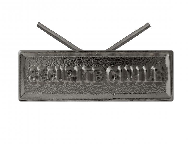 Sécurité Civile (argent agrafe réduction) 