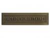 Action Humanitaire Bronze (agrafe ordonnance )