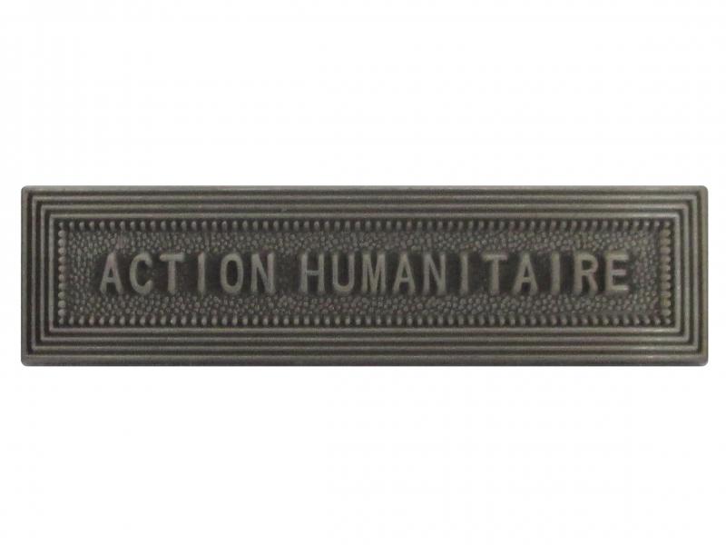 Action Humanitaire Argent (agrafe ordonnance)