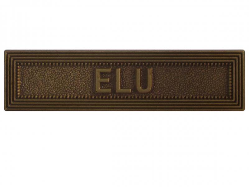 Elu (bronze agrafe ordonnance)