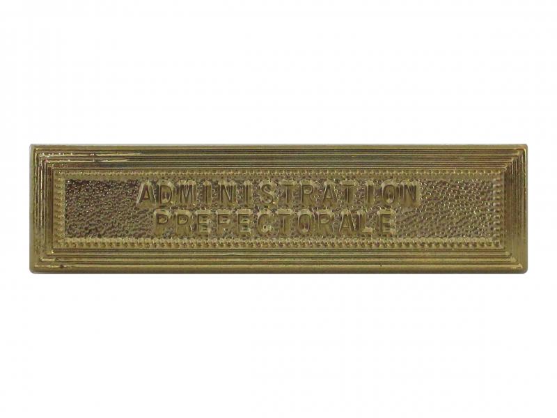 Administration Préfectorale (or agrafe ordonnance)