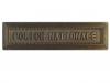 Police Nationale (argent agrafe ordonnance)