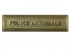 Police Nationale (or agrafe ordonnance)