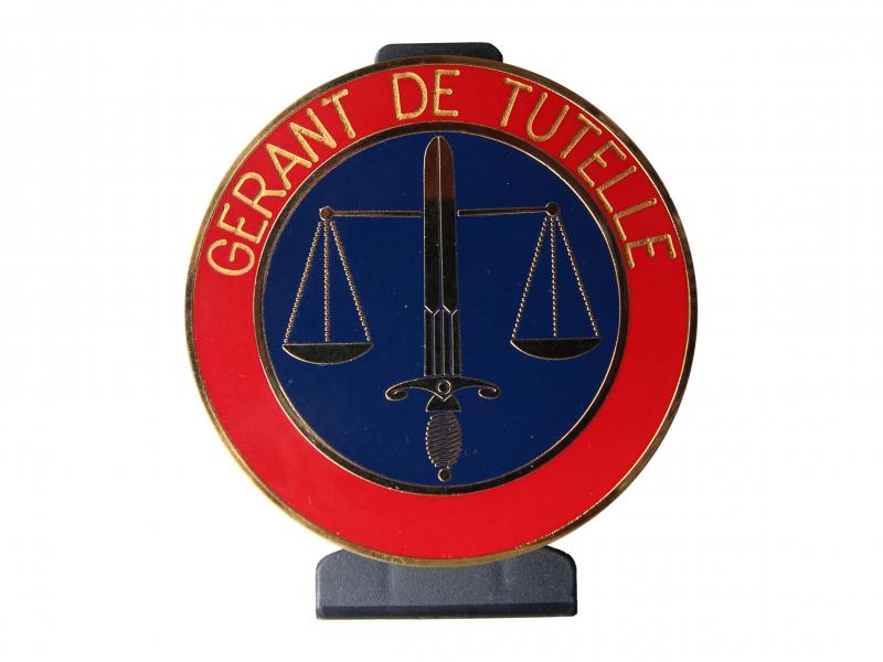 Gérant de Tutelle - Plaque de fonction 