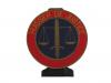Huissier de Justice - Plaque de fonction 