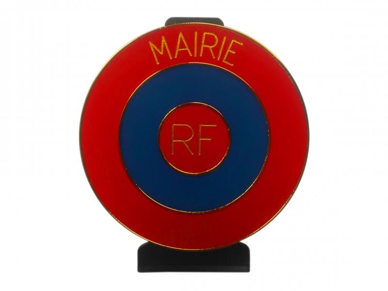 Mairie - Plaque de fonction 