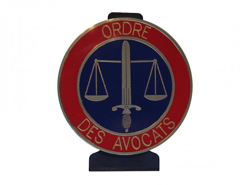 ordre avocats avocat fonction plaque