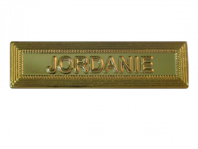 JORDANIE (Agrafe ordonnance)