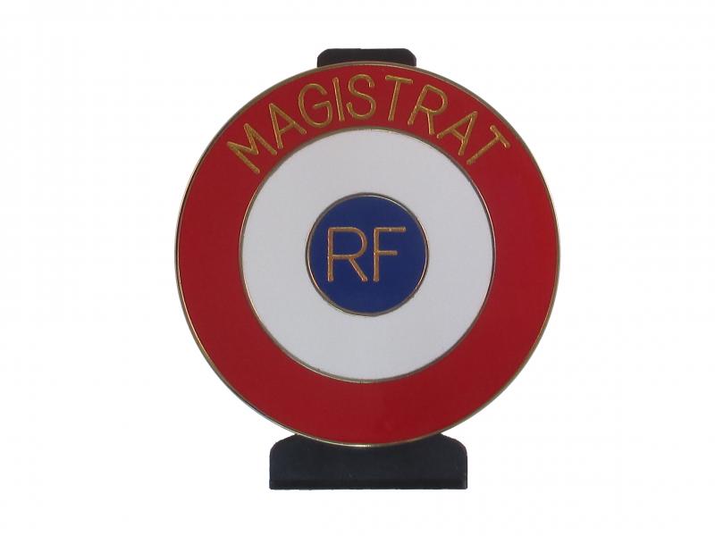 Magistrat - Cocarde métallique 