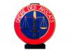 Ordre des Avocats - Plaque de fonction 
