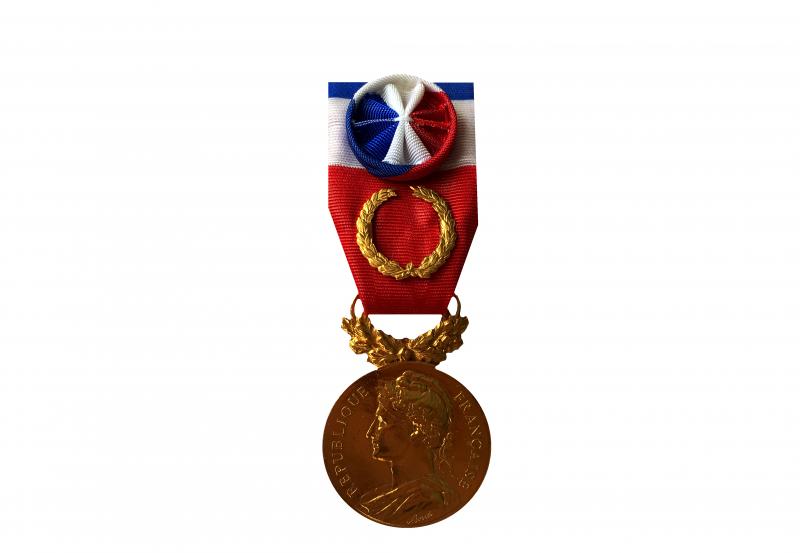 Médaille d Honneur du Travail 40 ans Ordonnance 