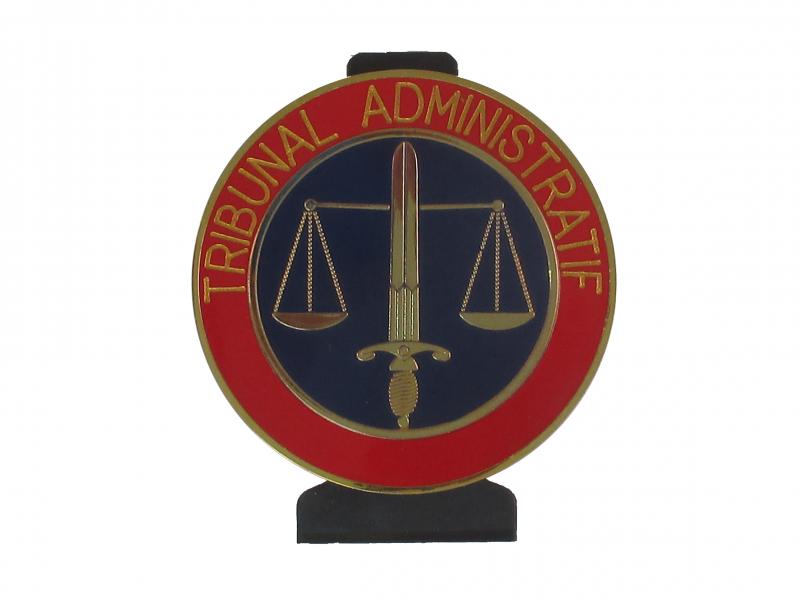 Tribunal Administratif - Plaque de fonction 