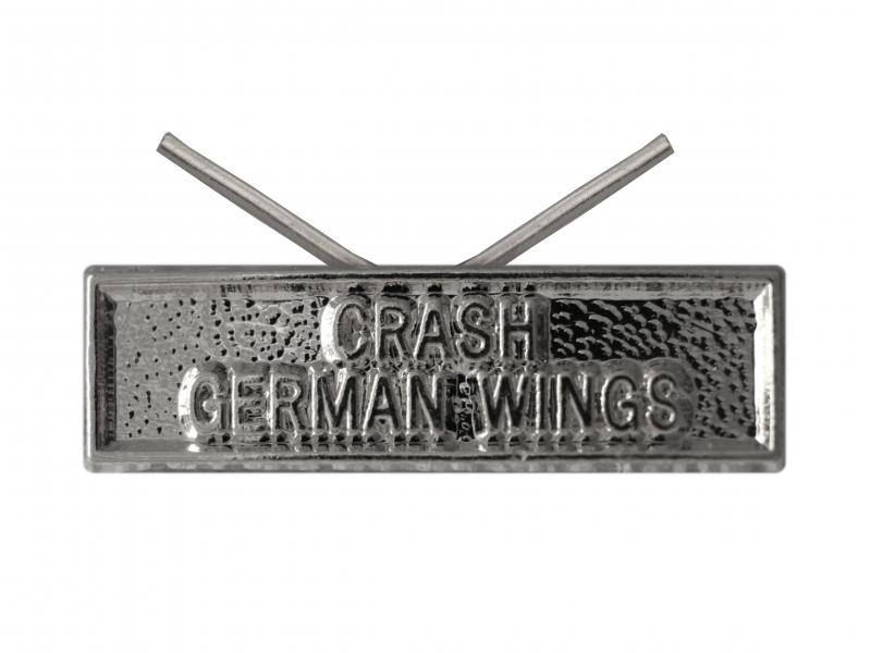 Crash German Wings Argent (Agrafe réduction)
