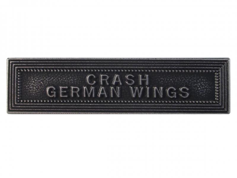 Crash German Wings Argent (Agrafe ordonnance)