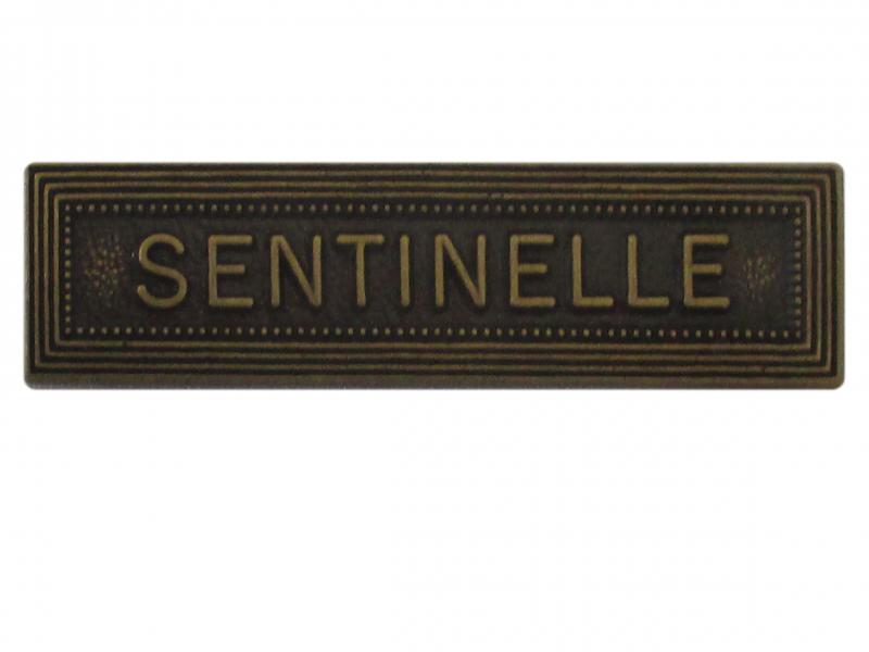Sentinelle (Agrafe ordonnance)