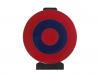 Neutre Rouge Bleu Rouge - Plaque de fonction 