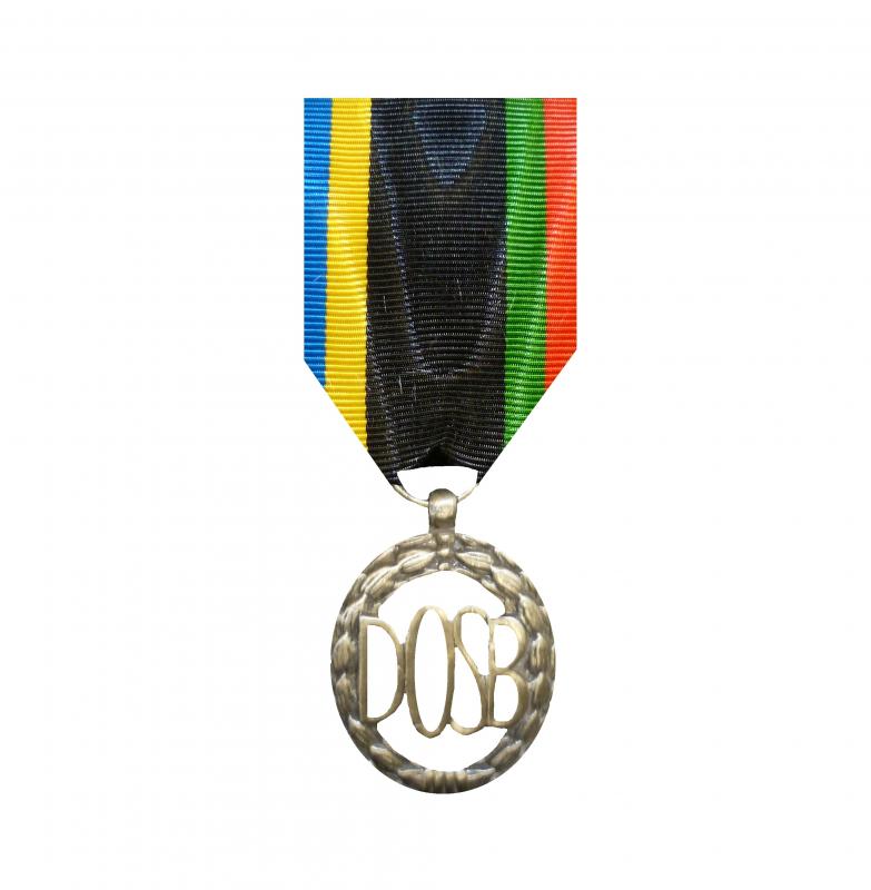 Médaille Étrangère Sport Allemand DOSB Grade Argent Ordonnance - Allemagne