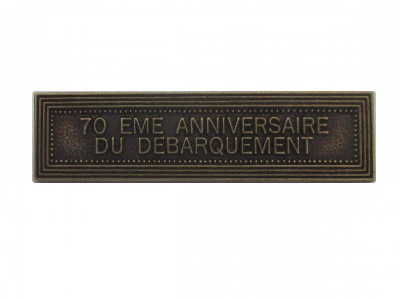 70EME Anniversaire du débarquement Bronze (Agrafe Ordonnance)